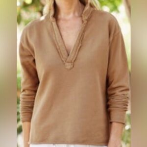 Frank & Eileen Patrick Popover Henley size small rare discontinued color